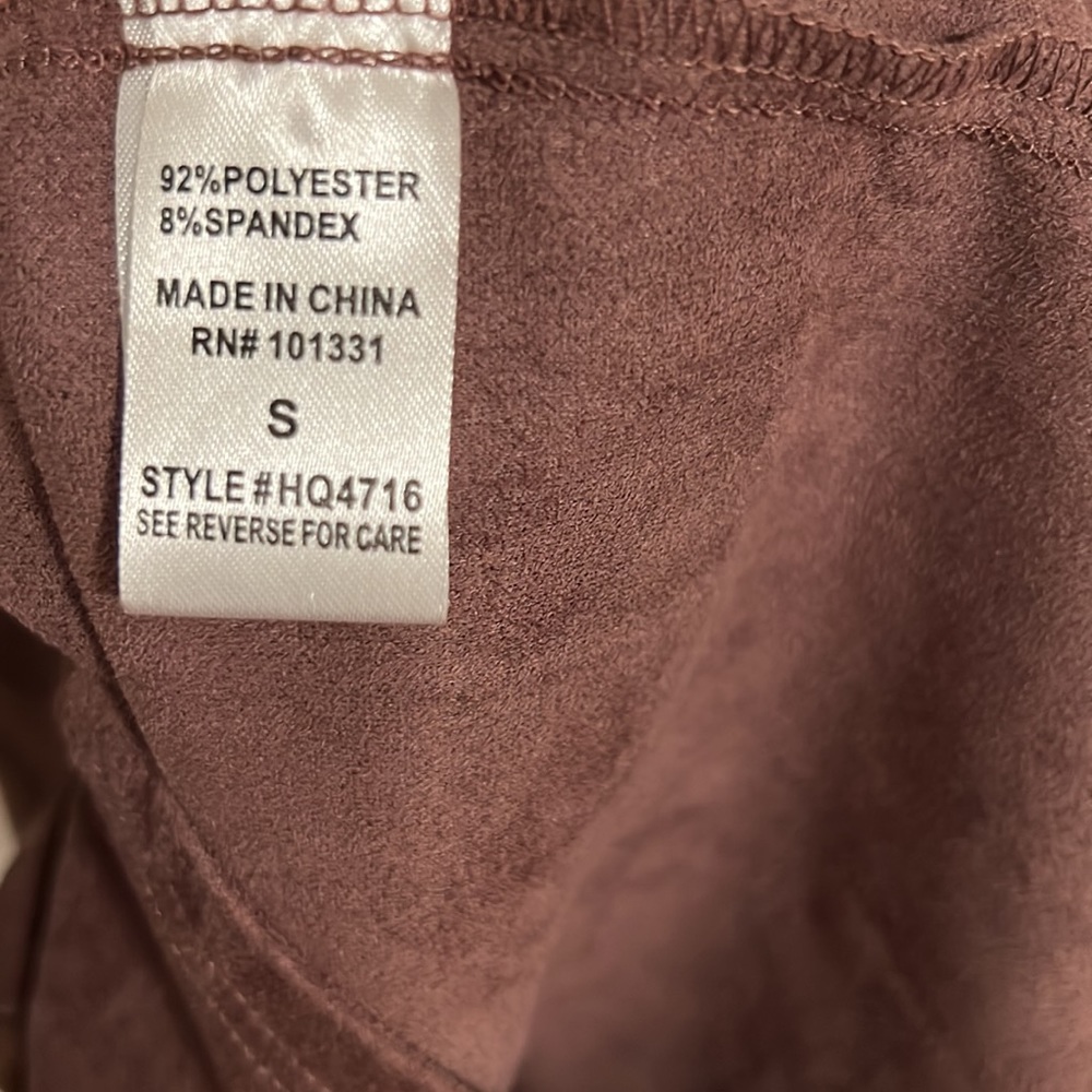 NWT Charlotte Russe suede dress - Picture 4 of 5